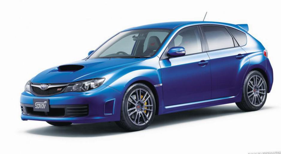 Subaru Impreza WRX STI model 2015
