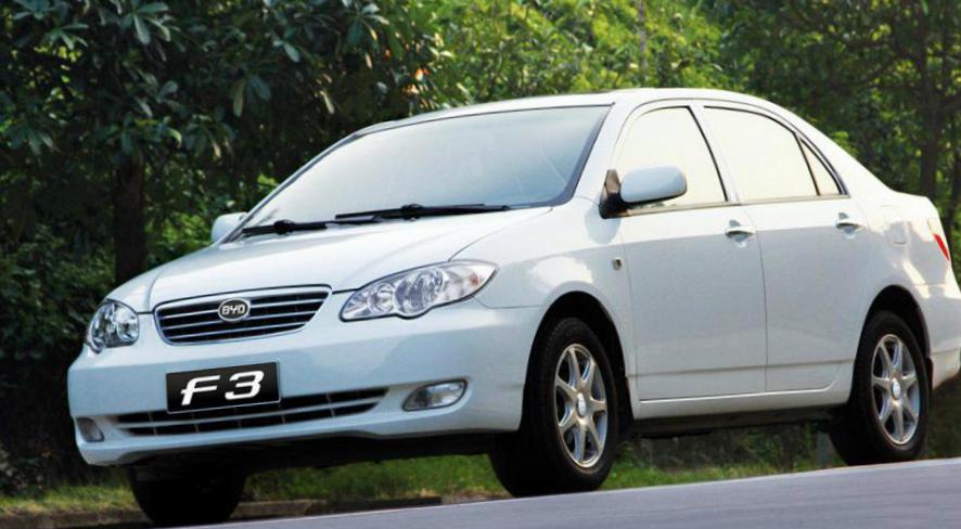 F3 BYD Specifications hatchback
