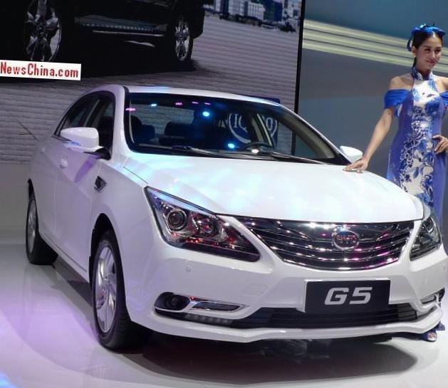 BYD G5 Specifications 2014