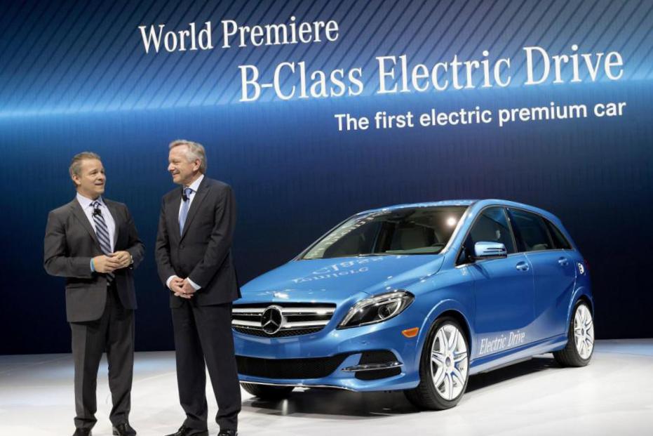 B-Class Electric Drive Mercedes Characteristics sedan