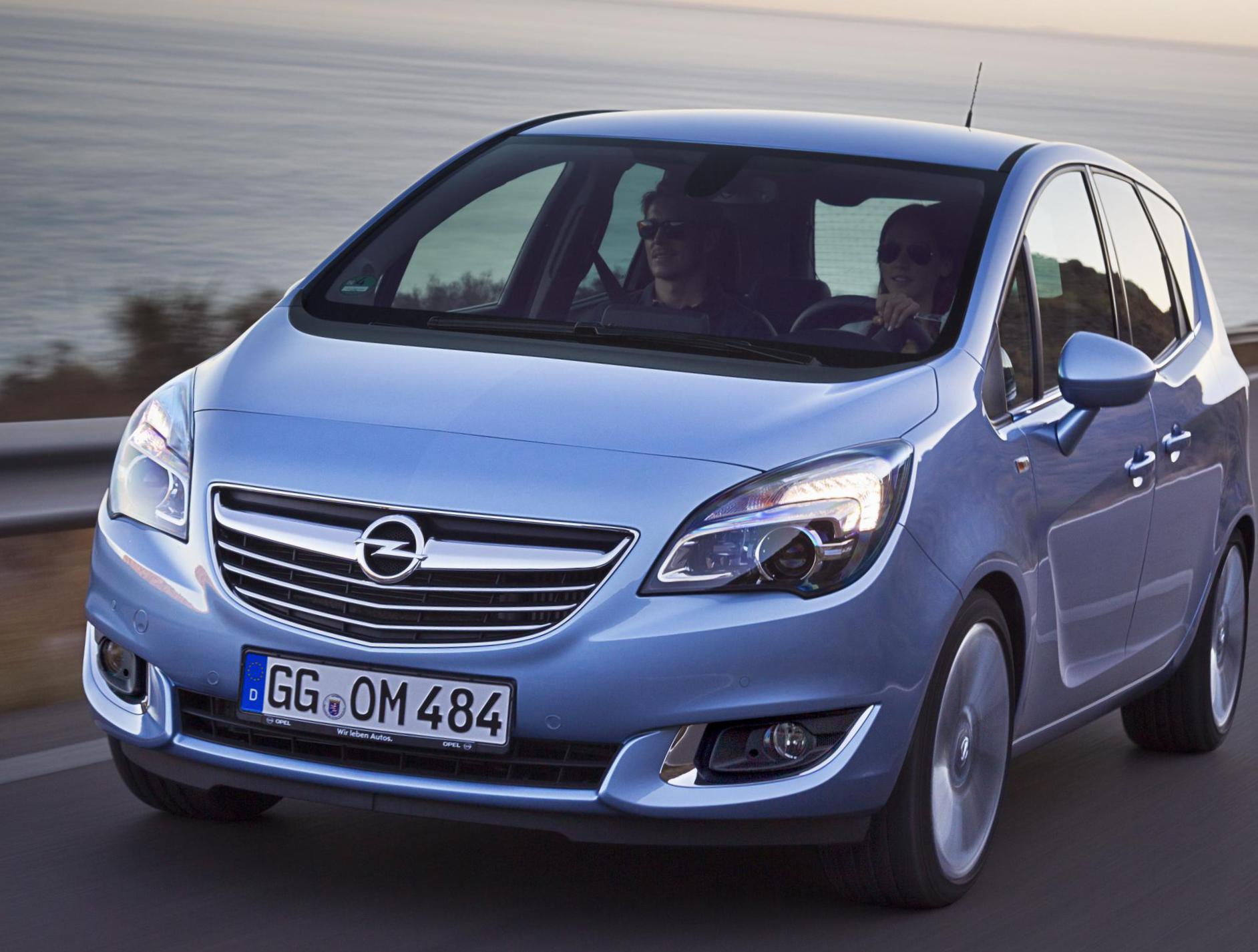 Opel Meriva B 2014 minivan