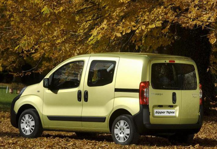 Rear view of Peugeot Bipper Tepee 2007