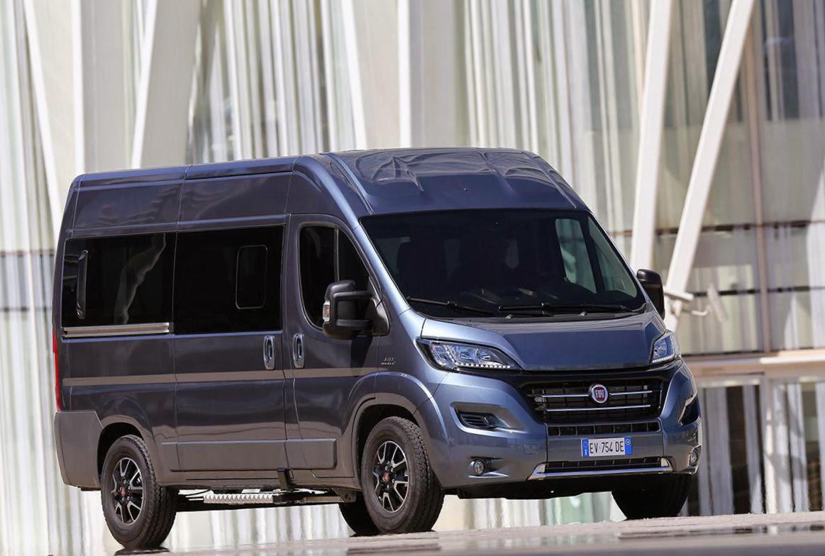 Rear view of Fiat Ducato Panorama 2014
