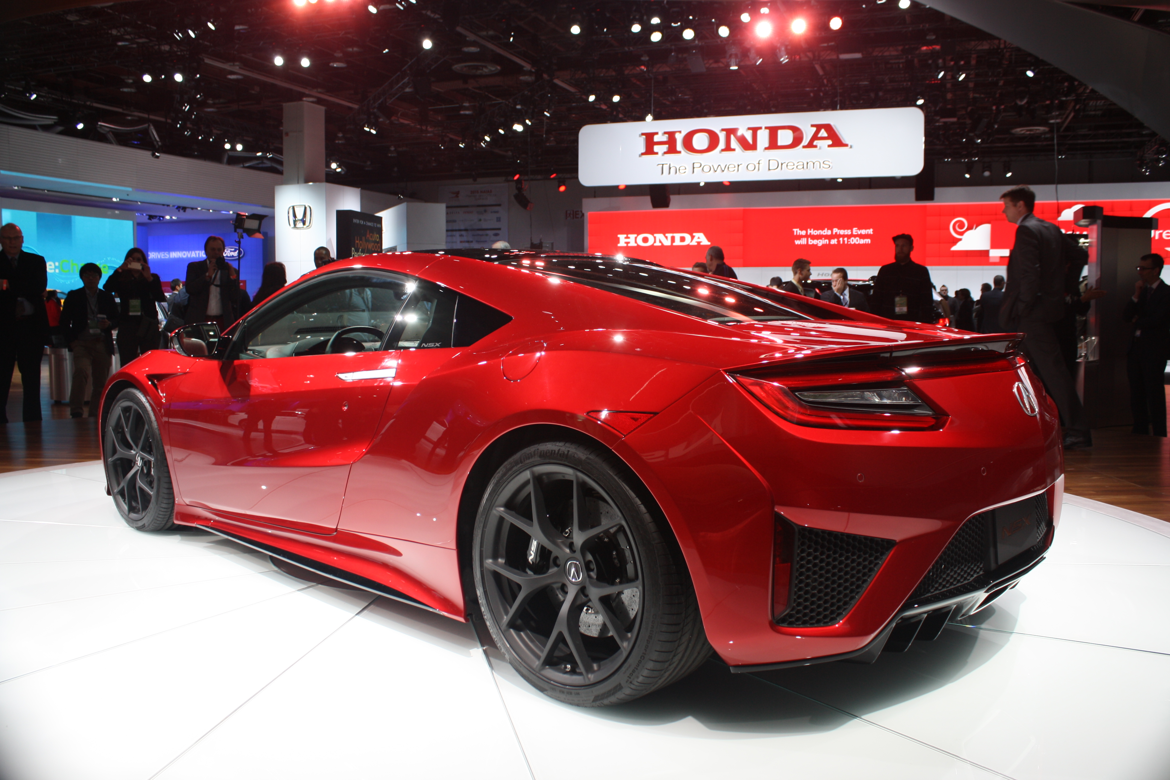 Acura NSX exterior specifications