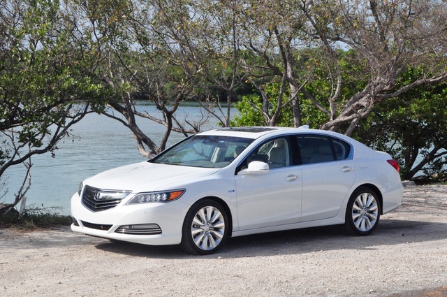 Acura RLX Sport Hybrid exterior 2017