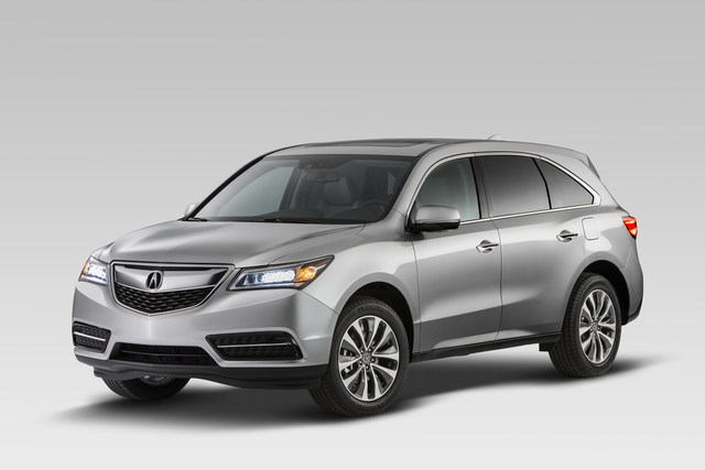 Acura MDX exterior model Acura MDX 4k photo