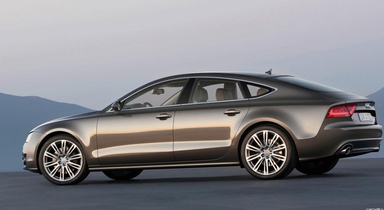 Rear view of Audi A7 Sportback 2010