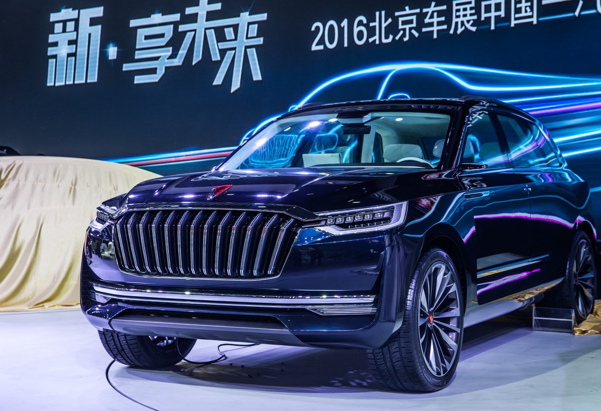 Премиум SUV Hongqi hs7 интерьер