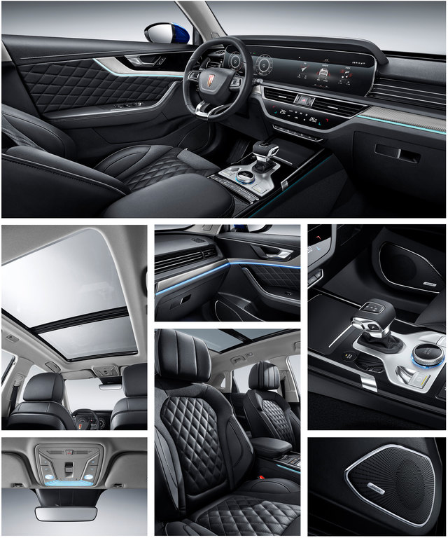 FAW HongQi HS5 mod restyling