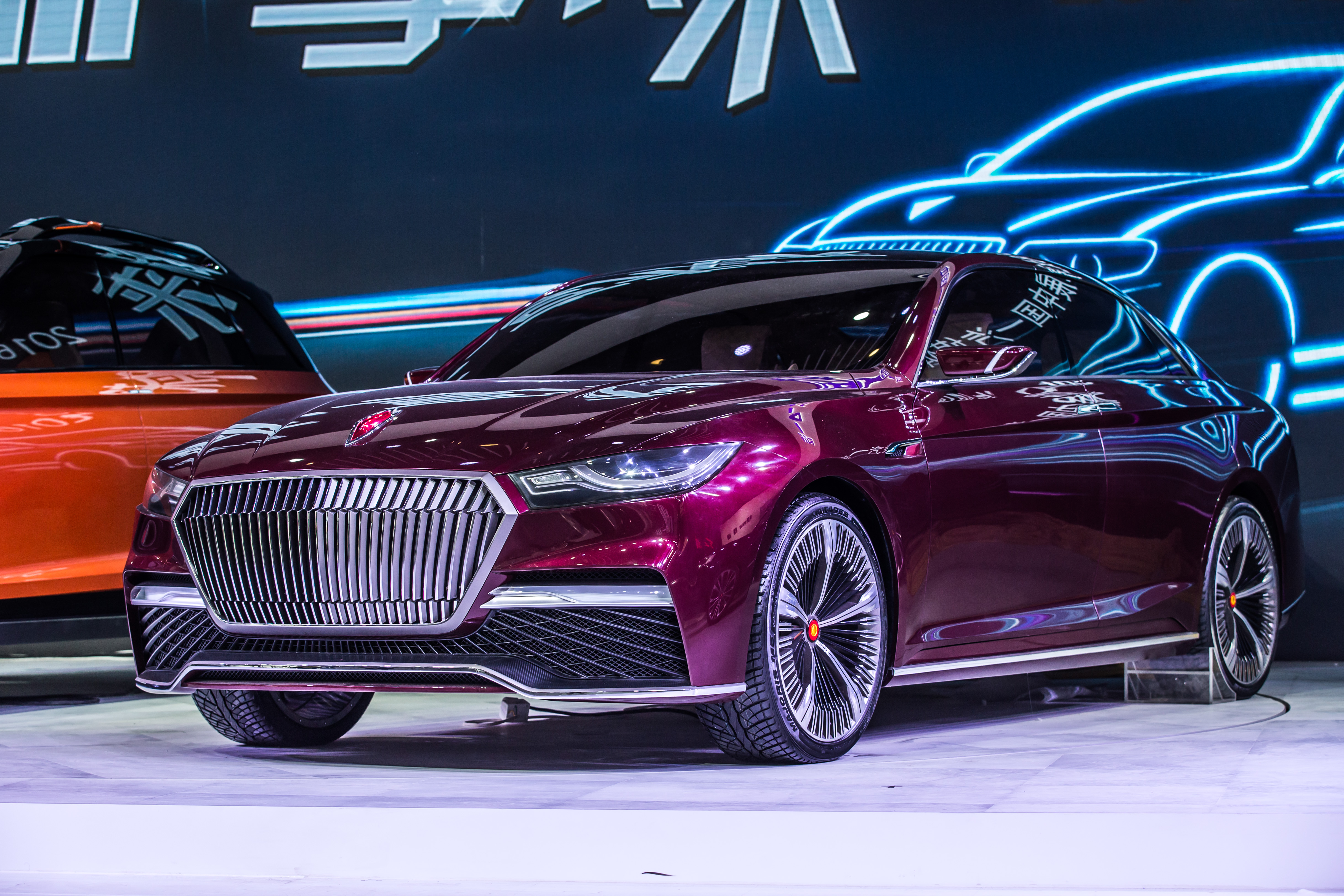 FAW HongQi HS7 exterior 2019