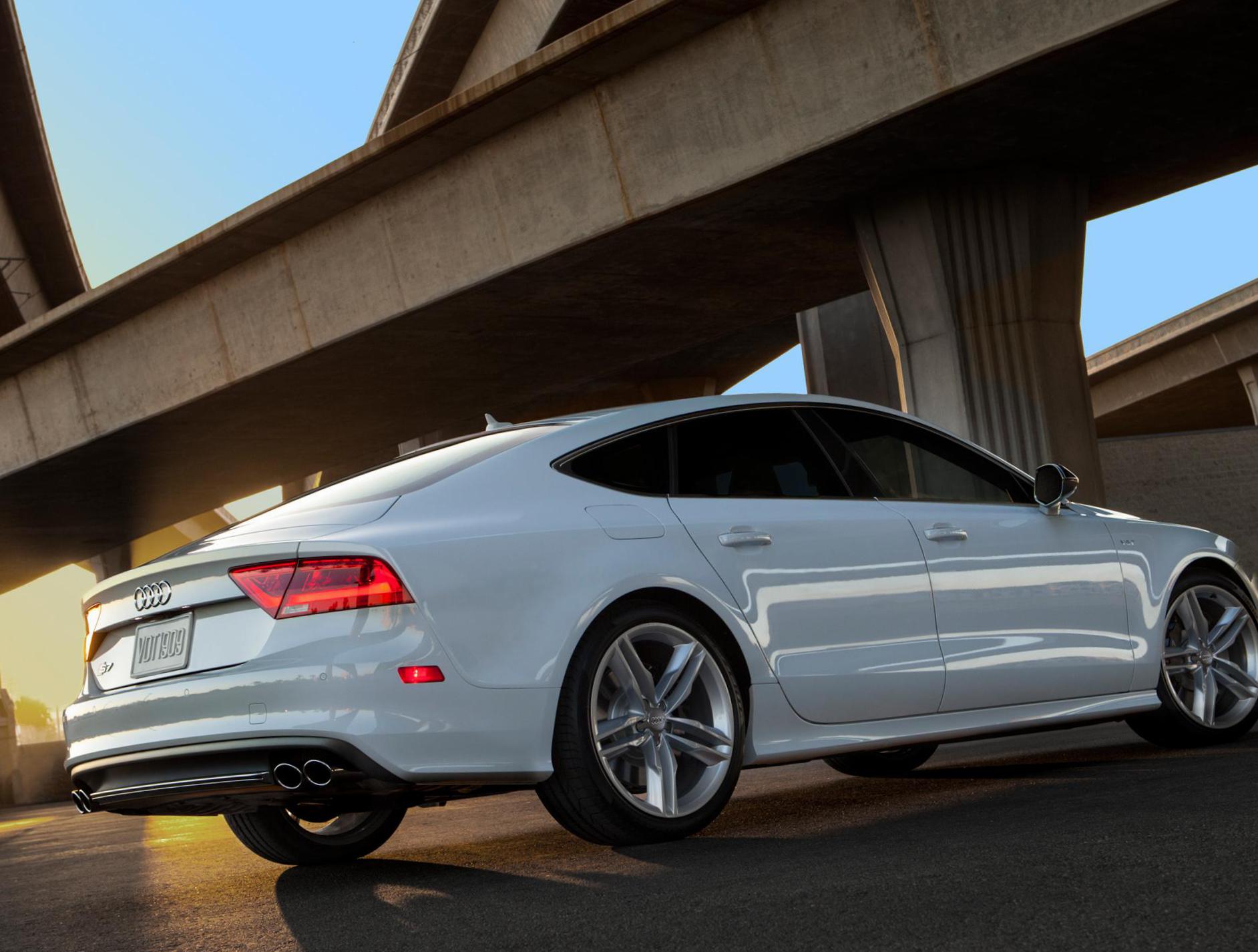 Rear view of Audi S7 Sportback 2011