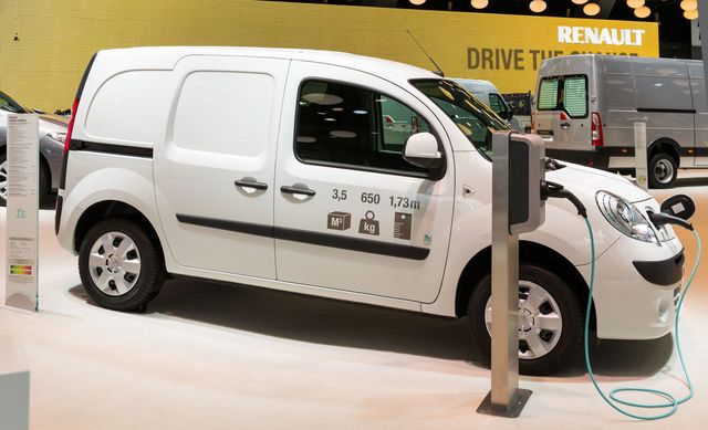 Renault Kangoo Z.E. Fourgon van restyling