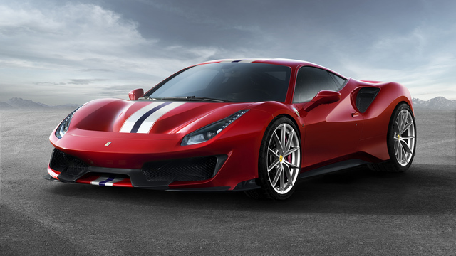 Ferrari 488 Pista modern restyling