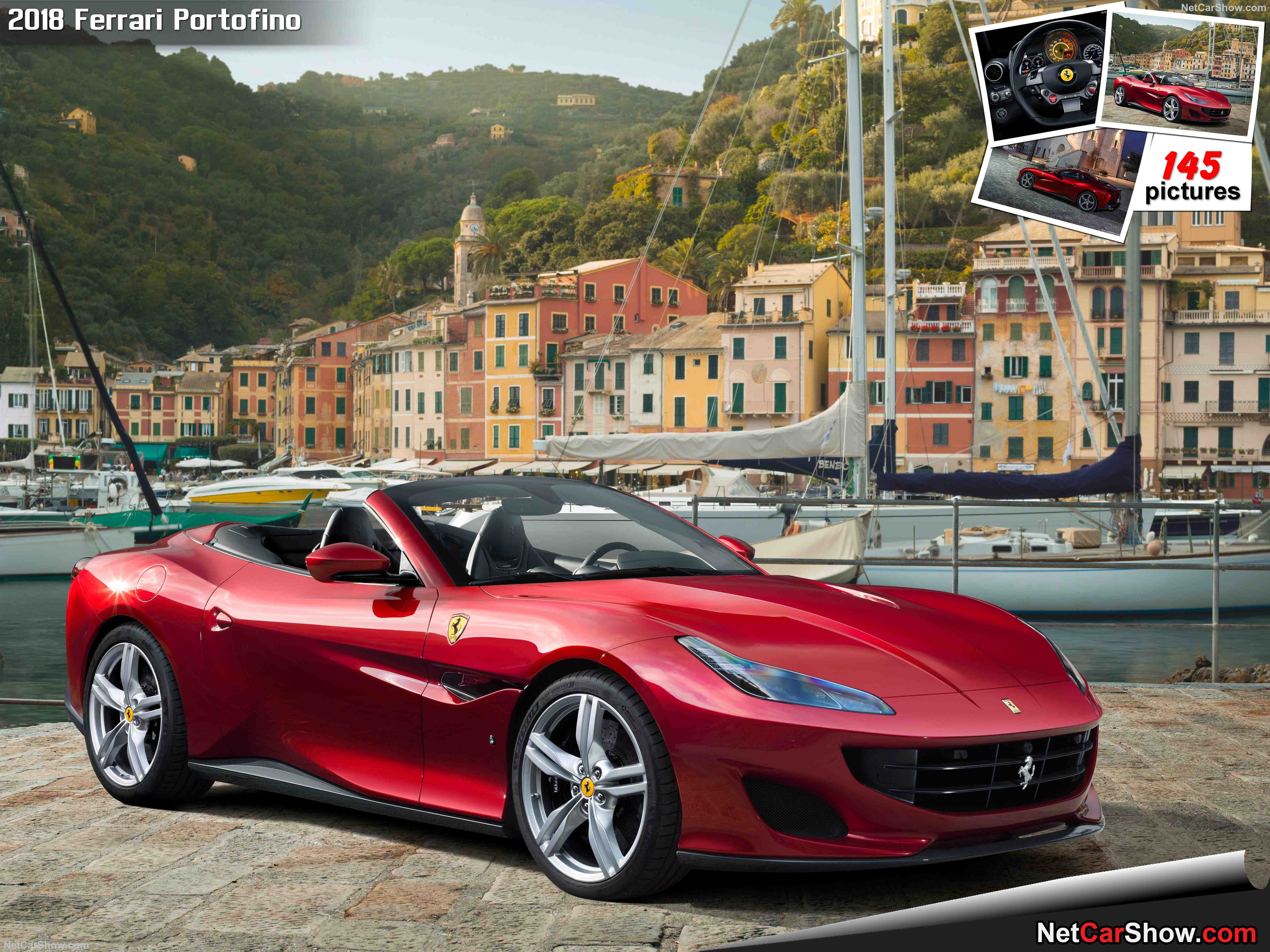 Ferrari Portofino interior model