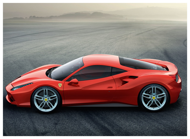 Ferrari 488 GTB hd 2019