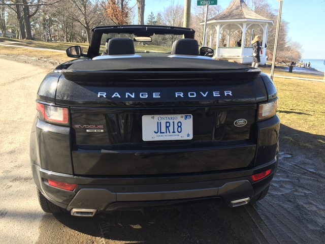 Land Rover Range Rover Evoque Convertible accessories model Land Rover Range Rover Evoque Convertible interior model