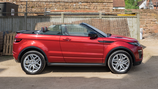 Land Rover Range Rover Evoque Convertible modern big Land Rover Range Rover Evoque Convertible exterior big