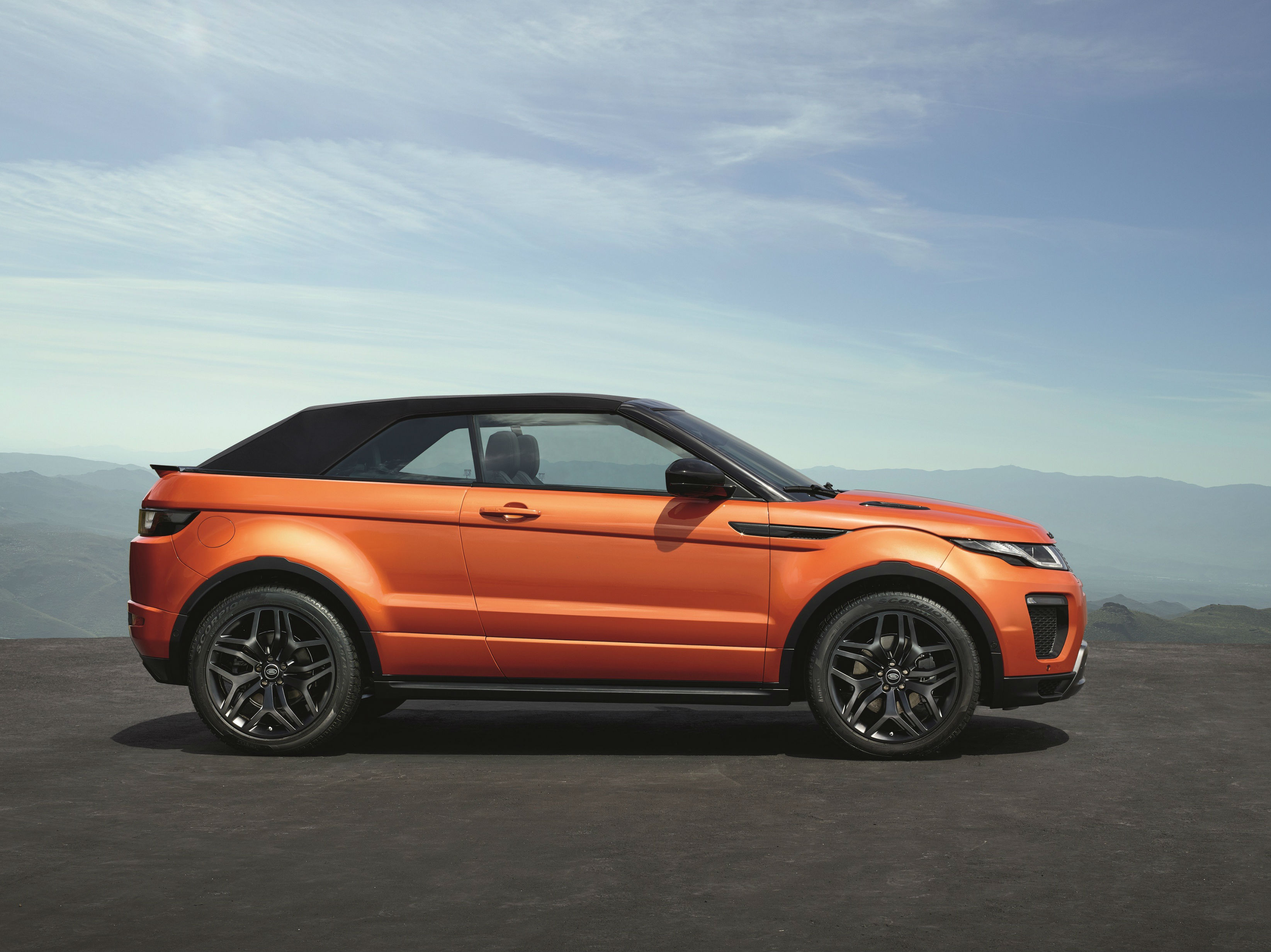 Land Rover Range Rover Evoque Convertible mod restyling