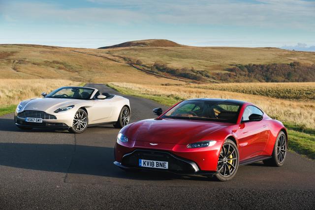 Aston Martin DB11 Volante interior model
