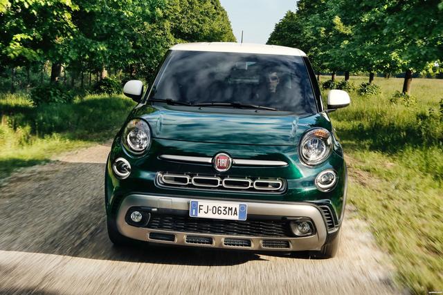 Fiat 500L Cross 4k restyling Fiat 500L Cross hd 2017