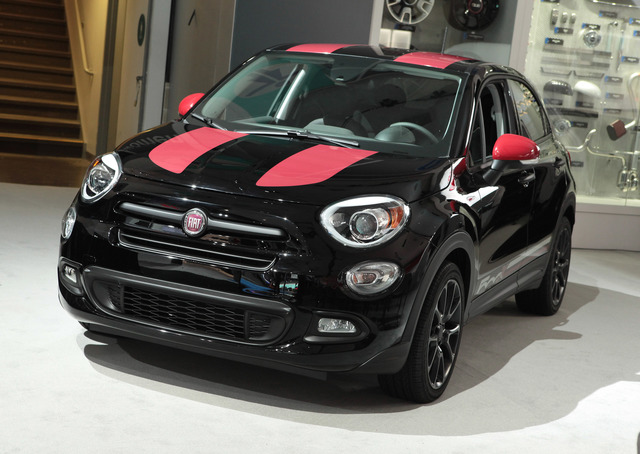 Fiat 500X Cross exterior model