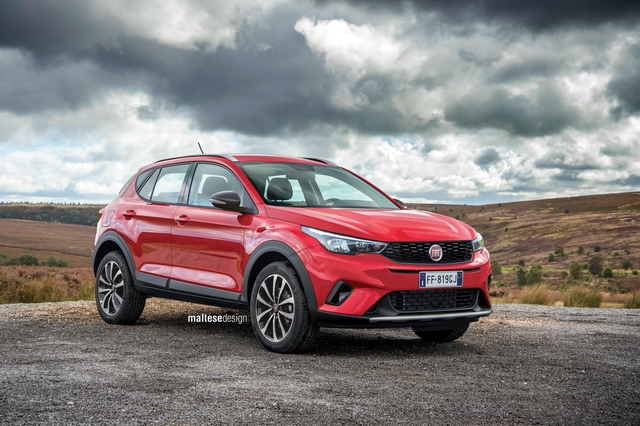 Fiat 500X Cross exterior model