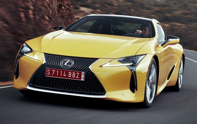Lexus LC 500h coupe 2017