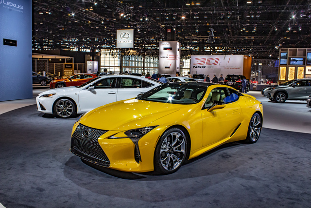 Lexus LC 500h interior big