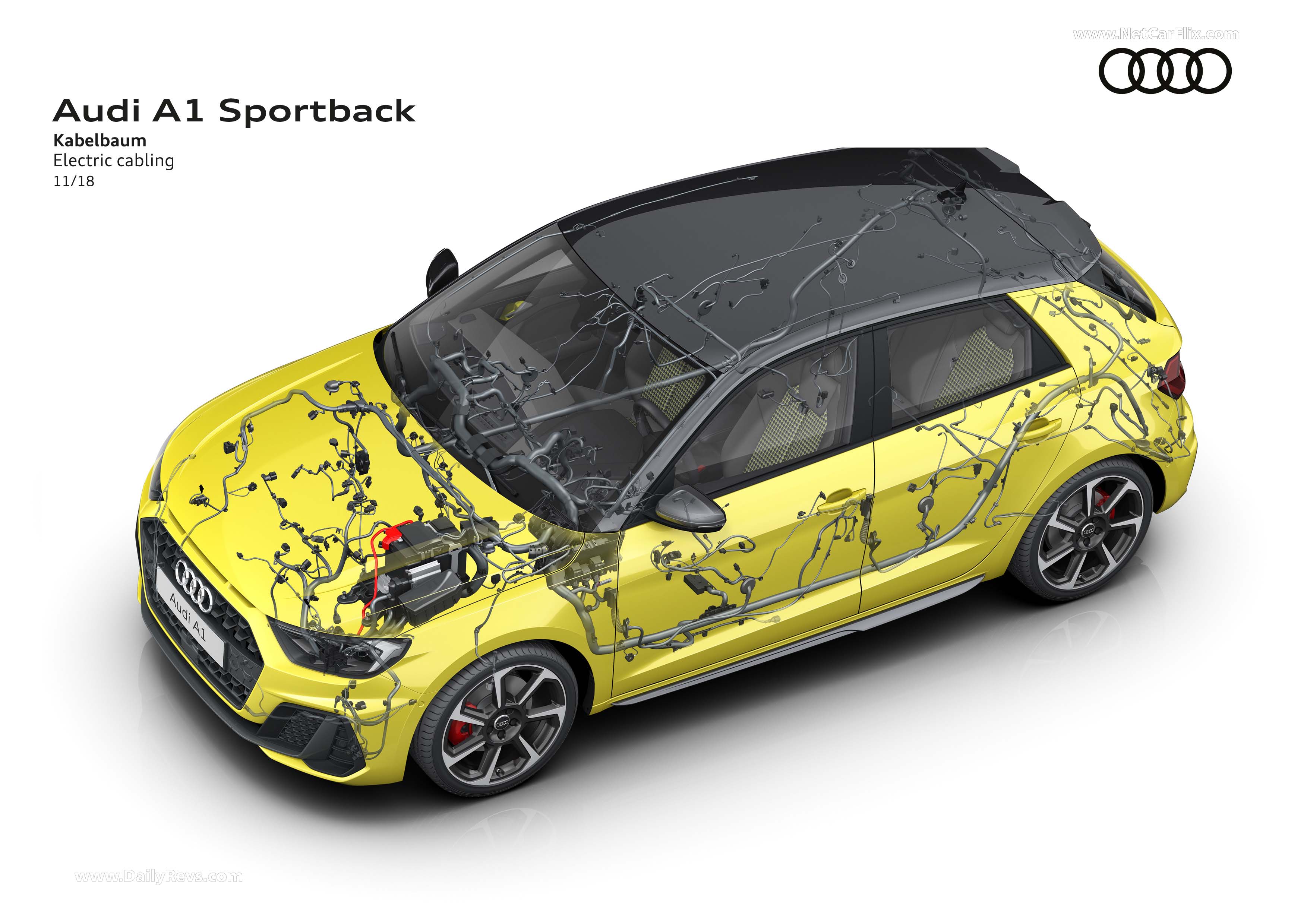 Audi A1 Sportback interior model