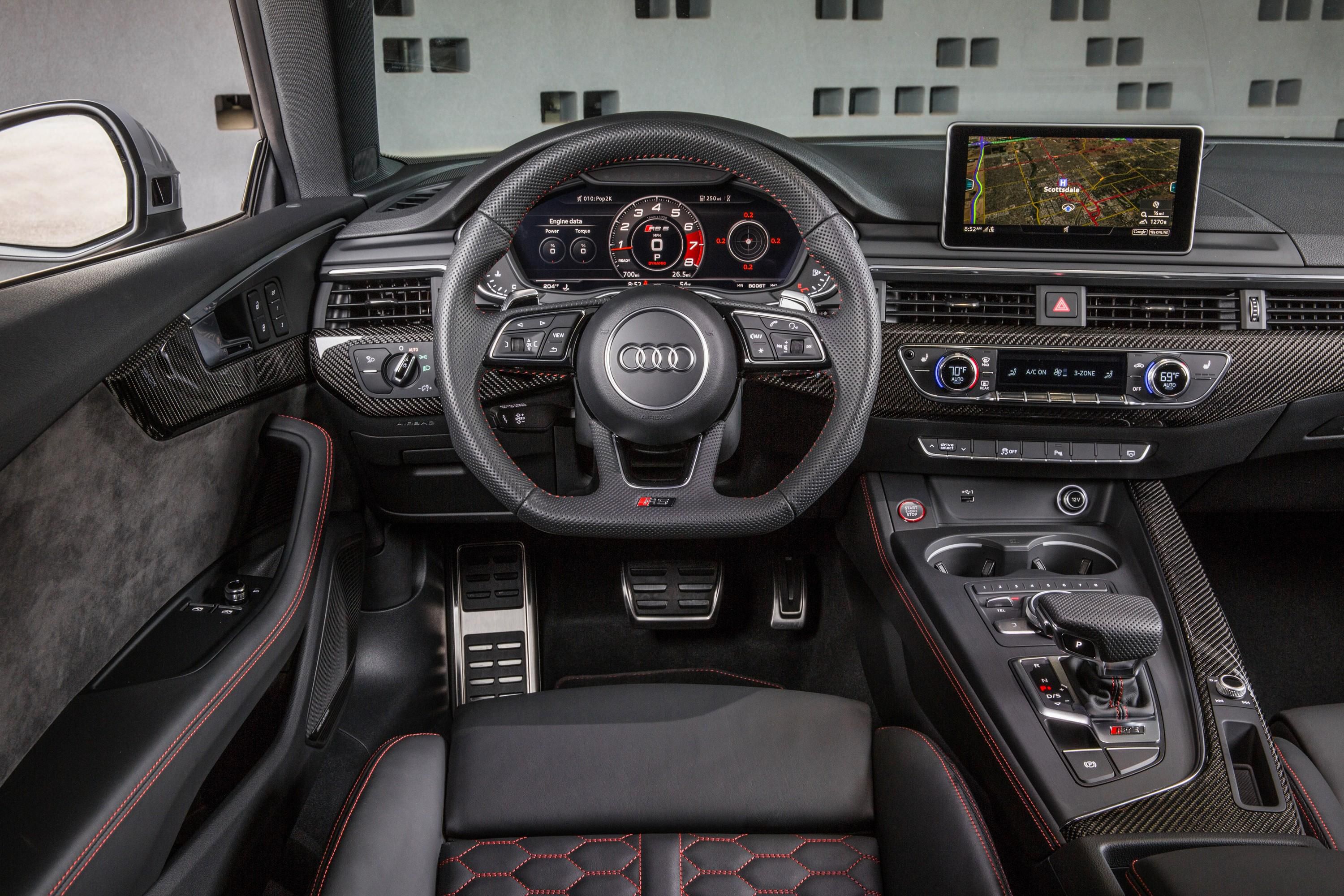 Audi A5 Cabriolet interior restyling