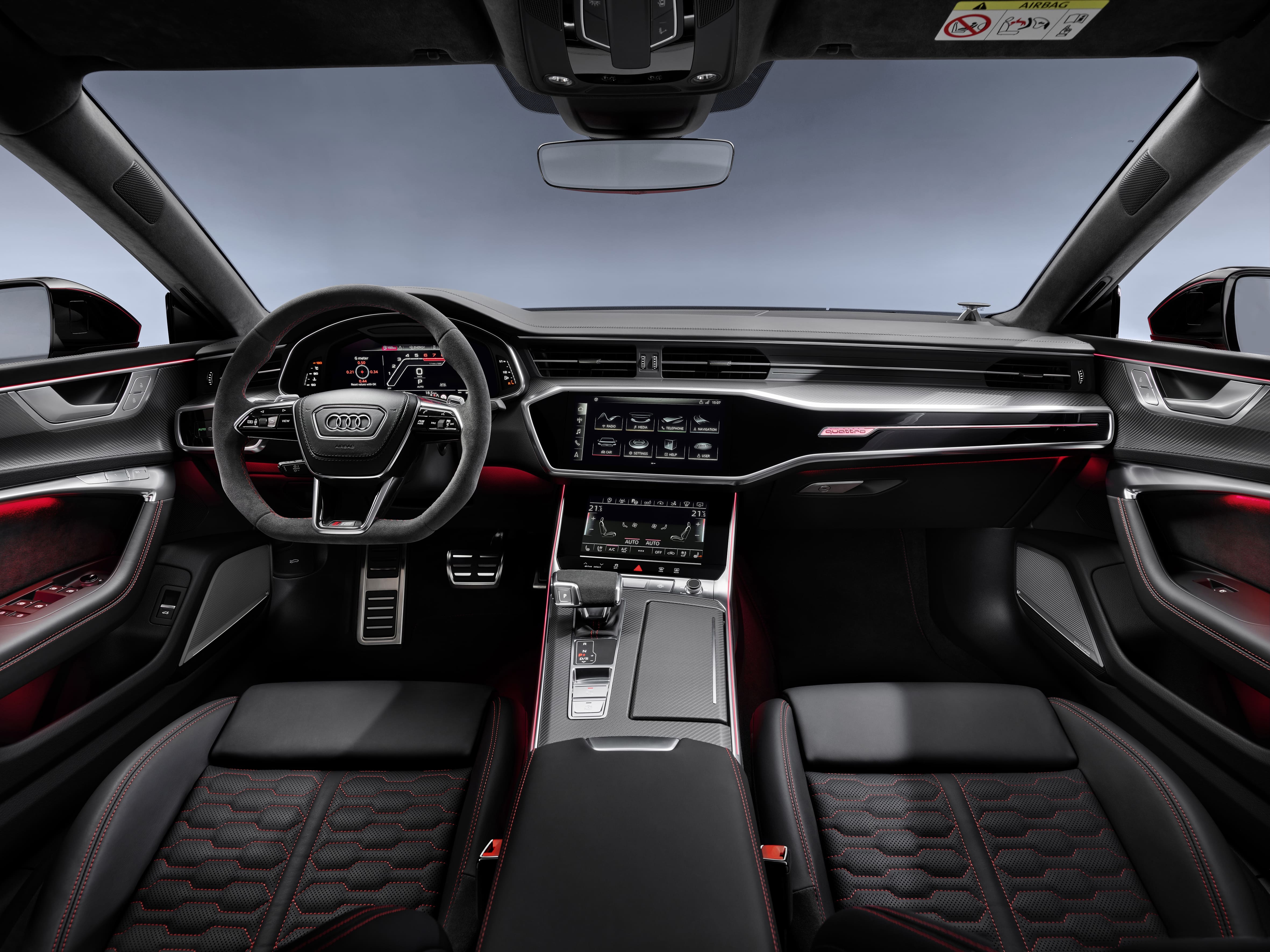Audi S7 Sportback interior specifications