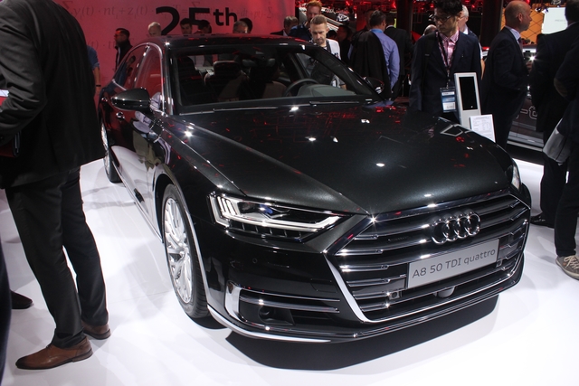 Audi A8 sedan model Audi A8 4k restyling