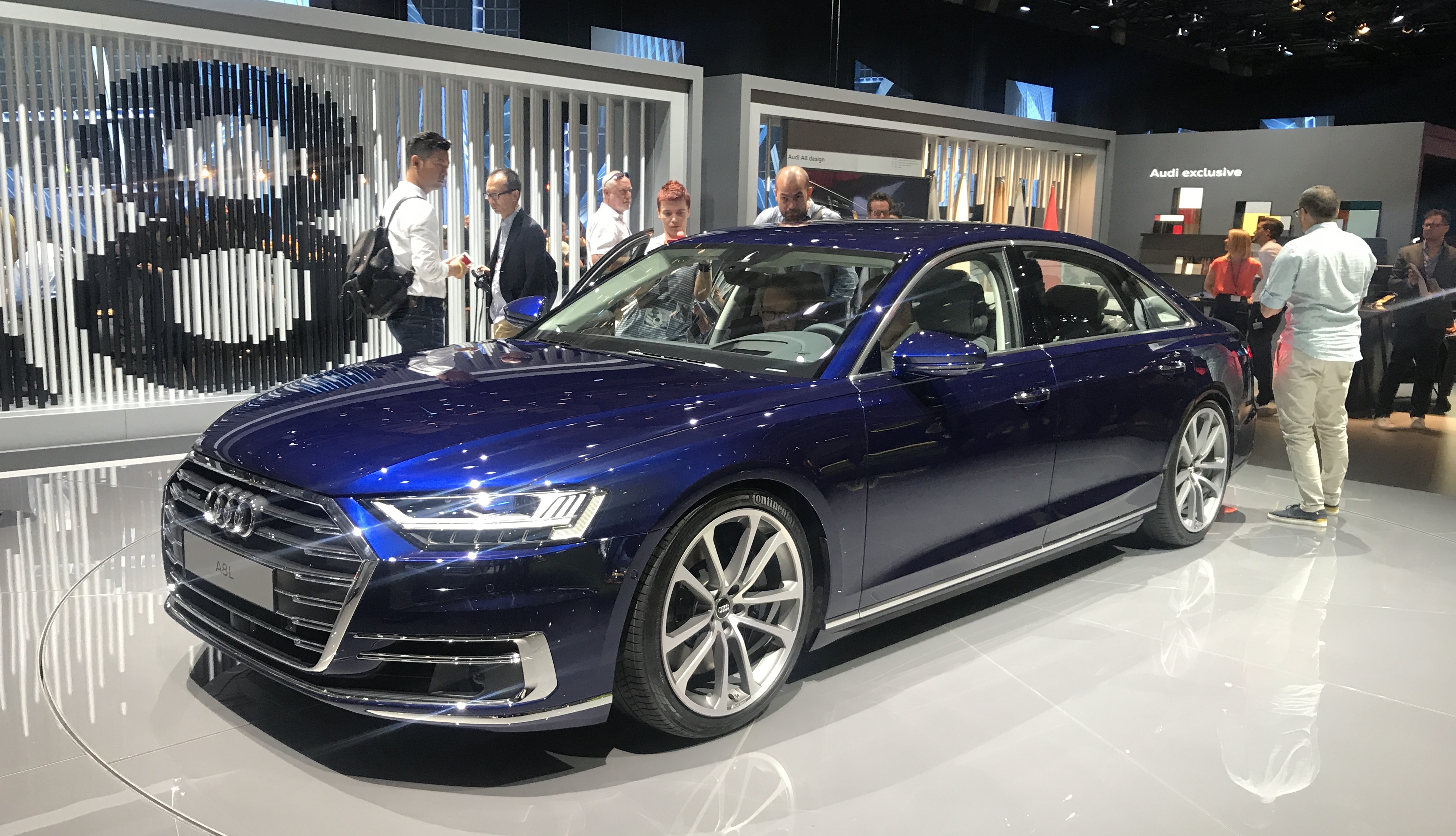 Audi A8 exterior 2017