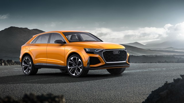 Audi Q8 exterior 2018