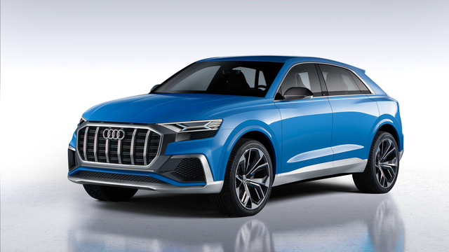 Audi Q8 accessories specifications