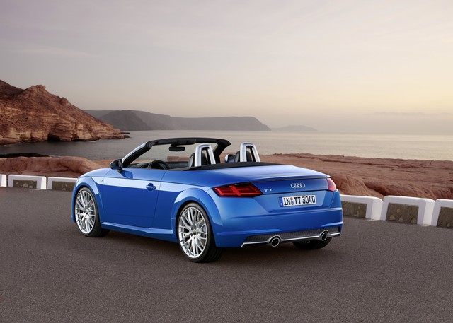 Audi TT Roadster 4k big Audi TT Roadster modern 2018