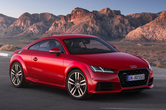 Audi TTS Coupe auto show