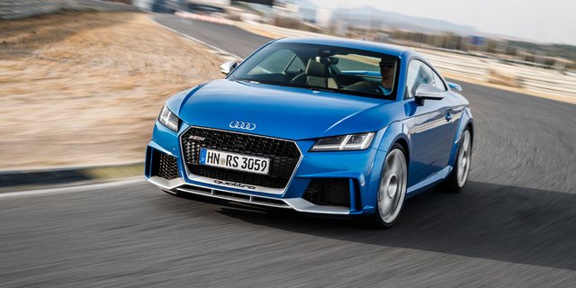Audi TT RS Roadster exterior 2019