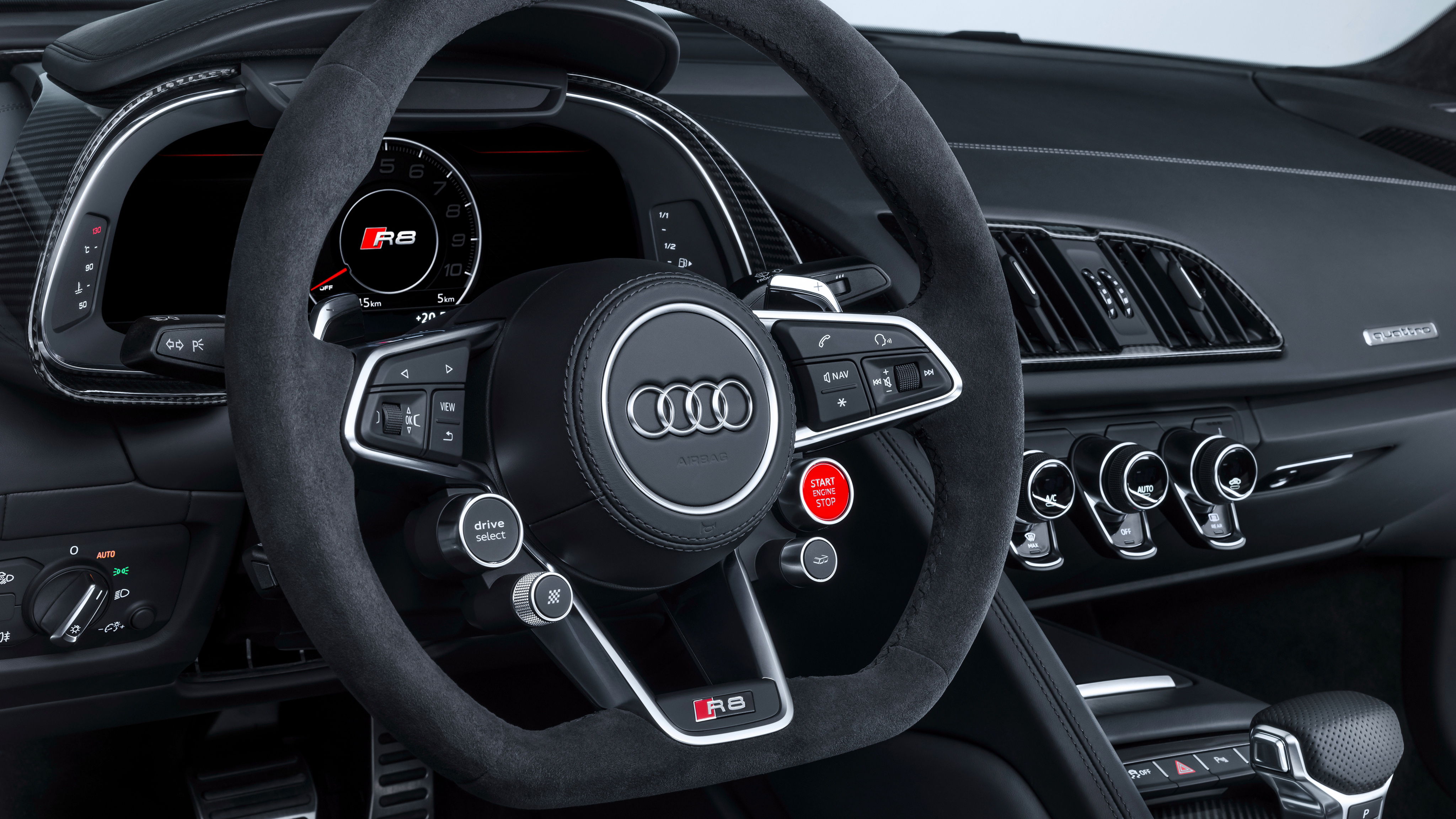 Audi R8 Coupe interior specifications