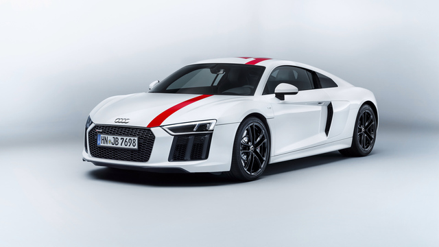 Audi R8 Coupe exterior 2018 Audi R8 Coupe modern big