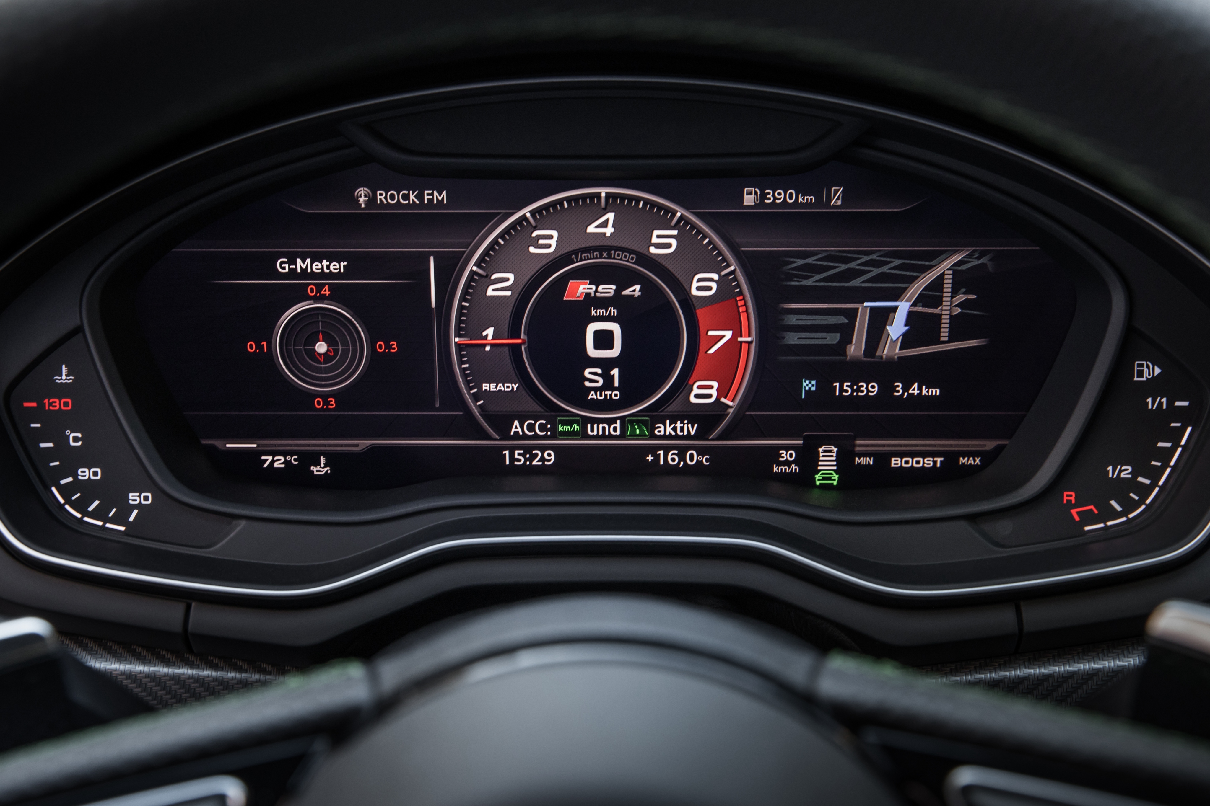 Audi RS4 Avant interior 2017
