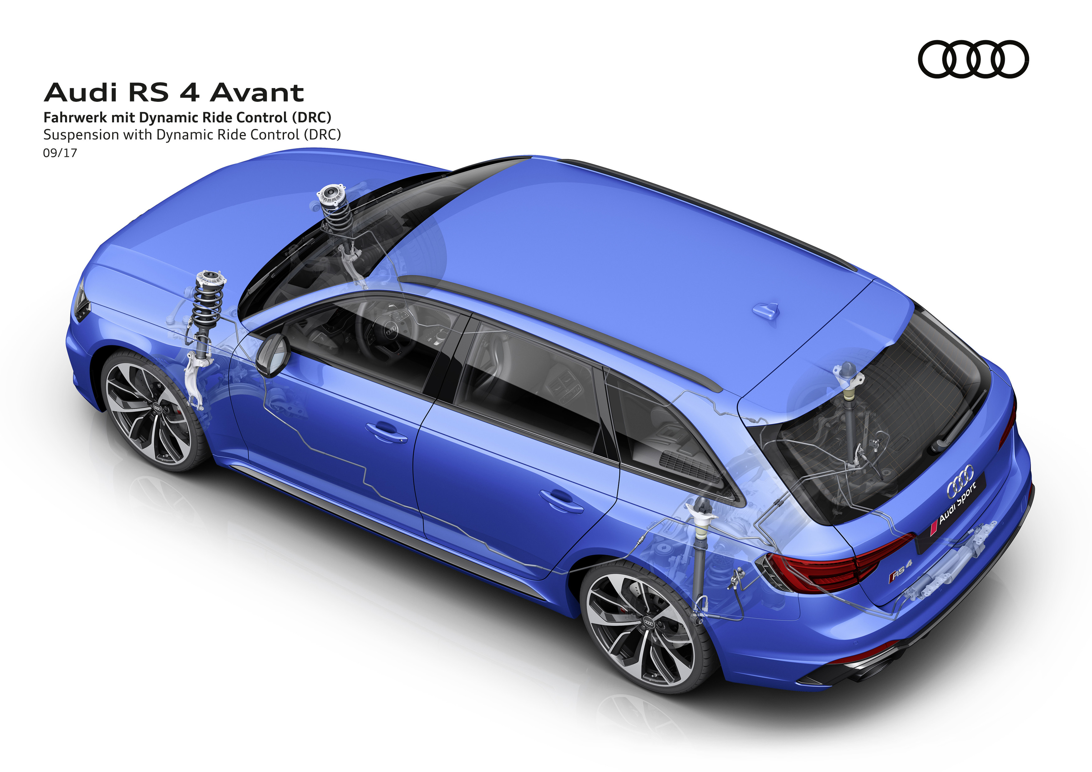 Audi RS4 Avant exterior model