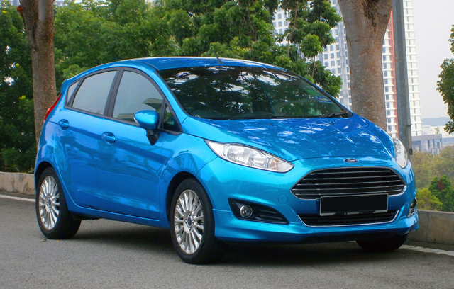 Ford Fiesta 3-door 4k restyling