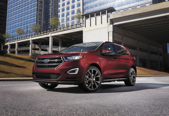 Ford Edge exterior big Ford Edge modern photo