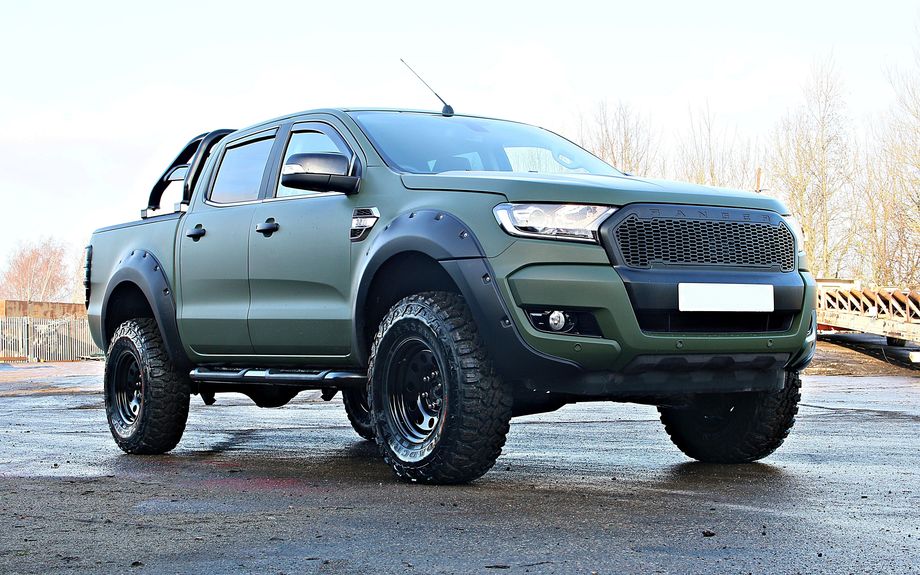 Ford Ranger Raptor Photos and Specs. Photo: Ford Ranger Raptor 4k photo ...