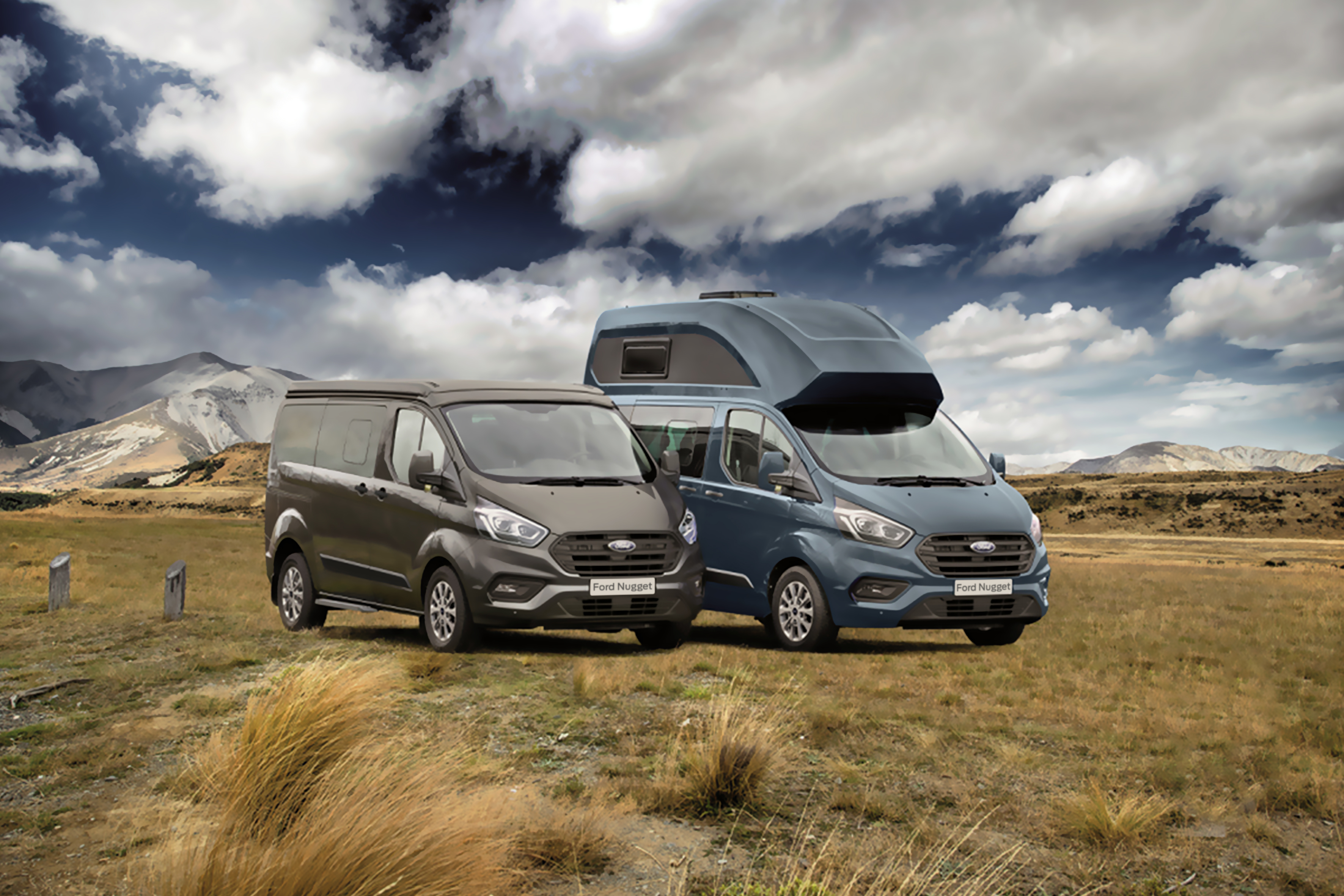Ford Transit Connect modern restyling