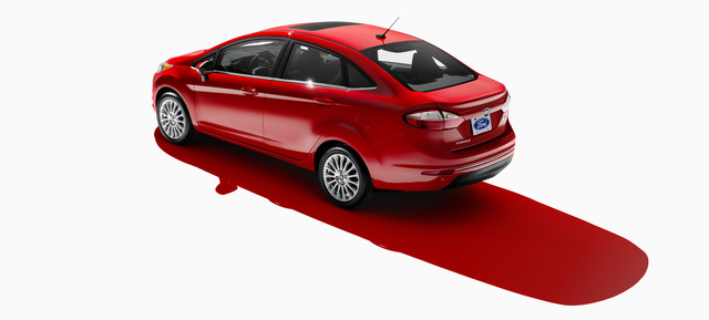 Ford Fiesta Sedan modern 2012