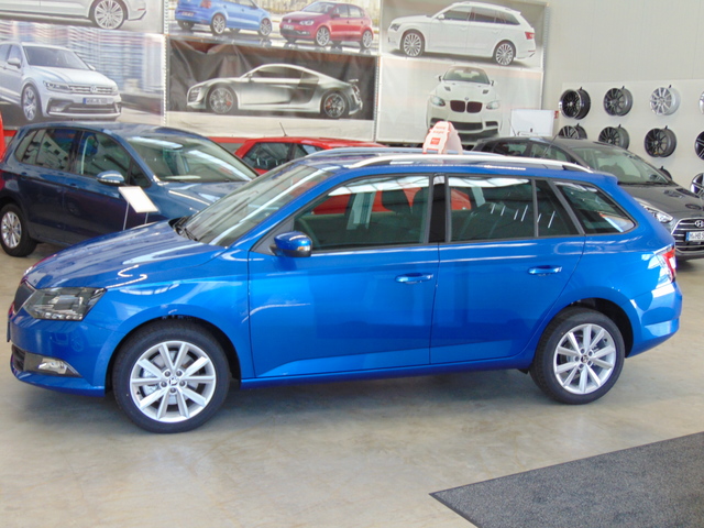 Skoda Fabia Combi interior restyling Skoda Fabia Combi modern model