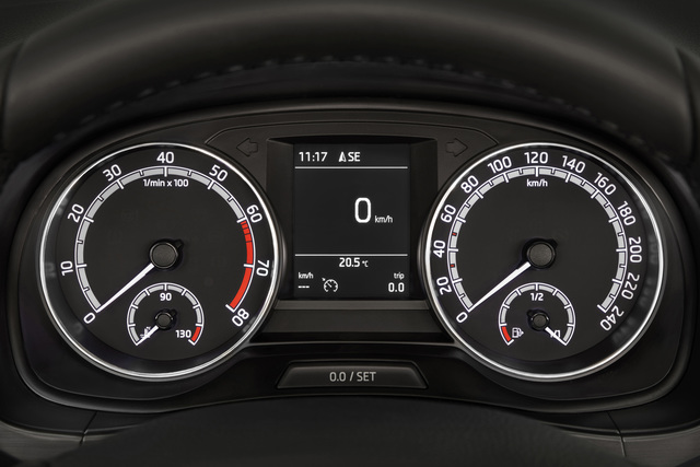 Skoda Fabia exterior big Skoda Fabia 4k photo