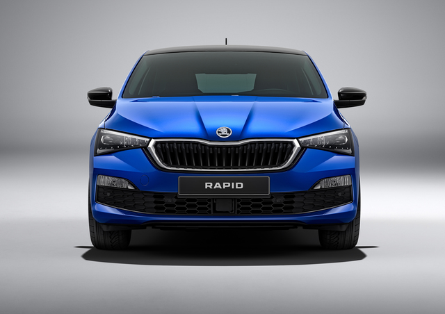 Skoda Rapid liftback restyling